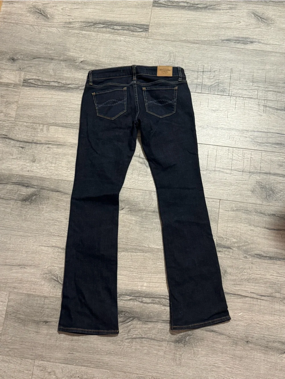 Abercrombie & Fitch Dark Wash Bootcut Jeans - Picture 2 of 4